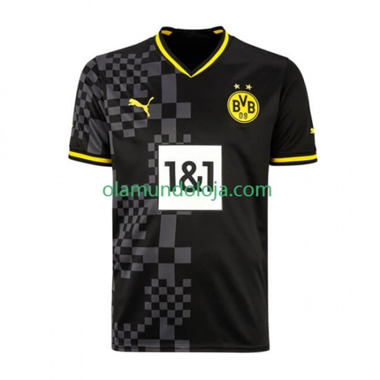 Camisola Borussia Dortmund Homem Equipamento Segundo 2022-2023 Manga Curta